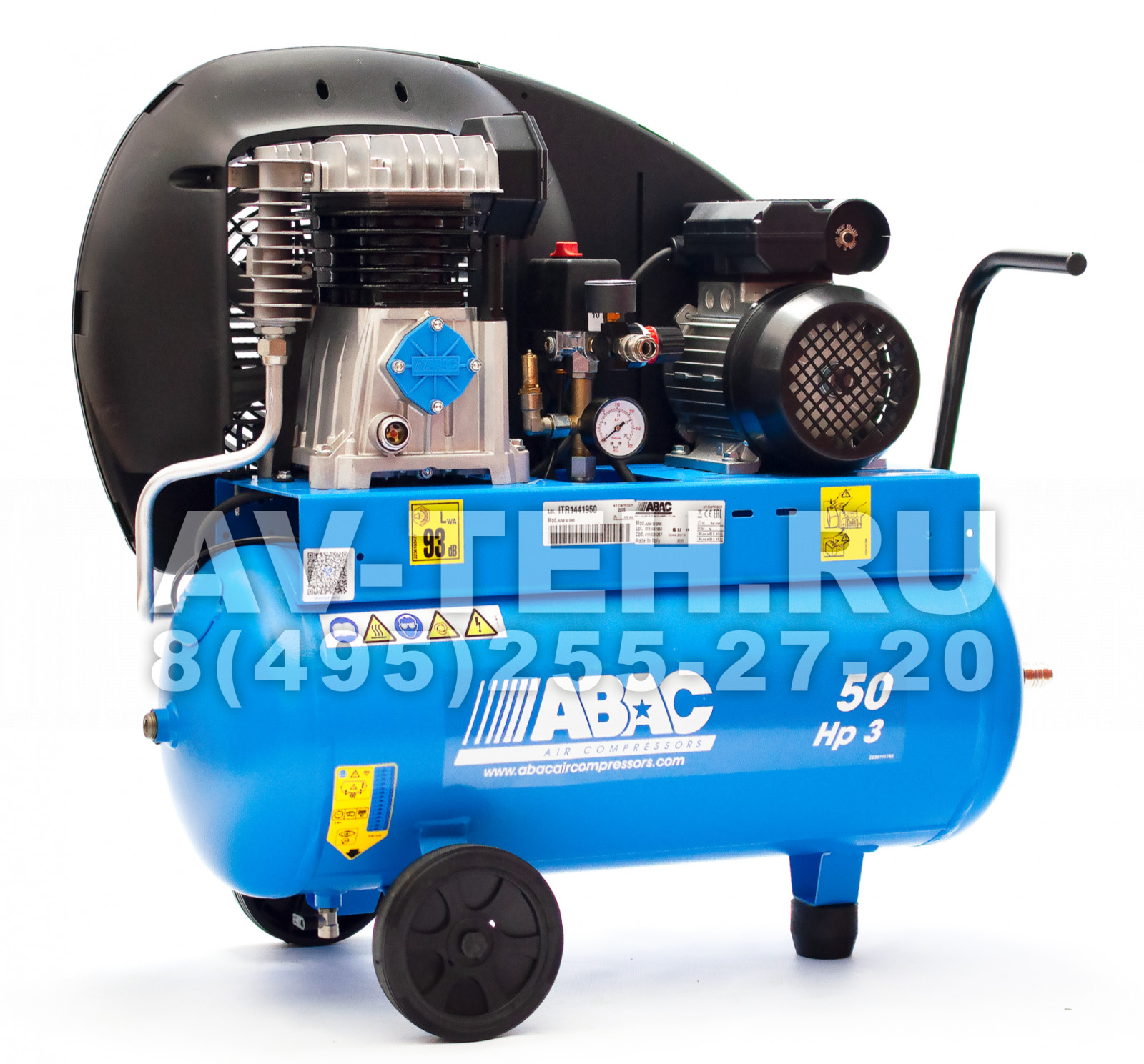 Поршневой компрессор ABAC A29B 50 СМ3 PRO