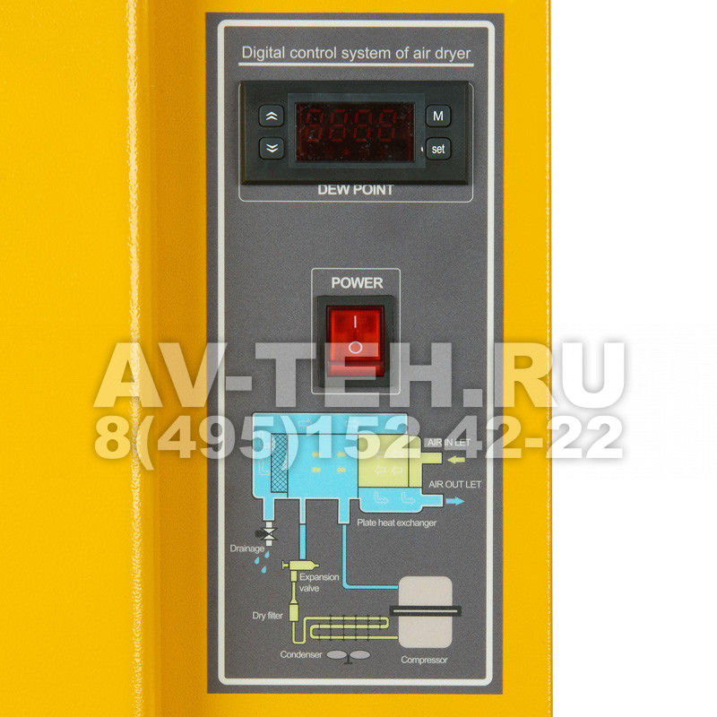 Рефрижераторный осушитель ET-Compressors RD 156-16 Рефрижераторный осушитель ET-Compressors ET RD 156-16